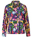 HIMALAYA blouse met strik PARADISE NAVY met print ecovero
