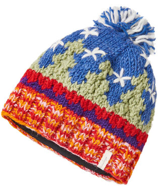 HIMALAYA wollen muts WINTER DARK BLUE met katoenen voering