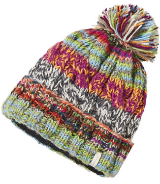 HIMALAYA wollen muts MULTI JOY met katoenen voering