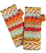 HIMALAYA wollen polswarmers STRIPES RAINBOW