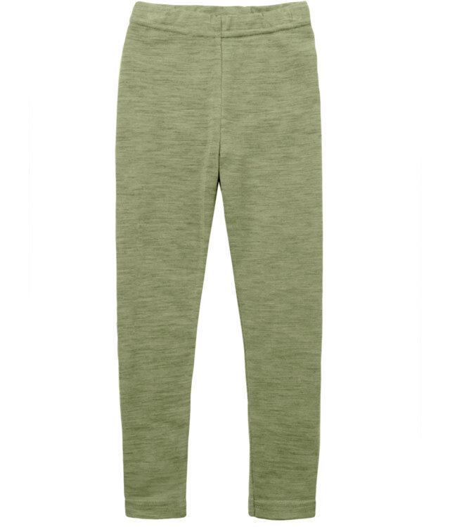 ENGEL wollen legging voor KIND effen SAGE pure wol