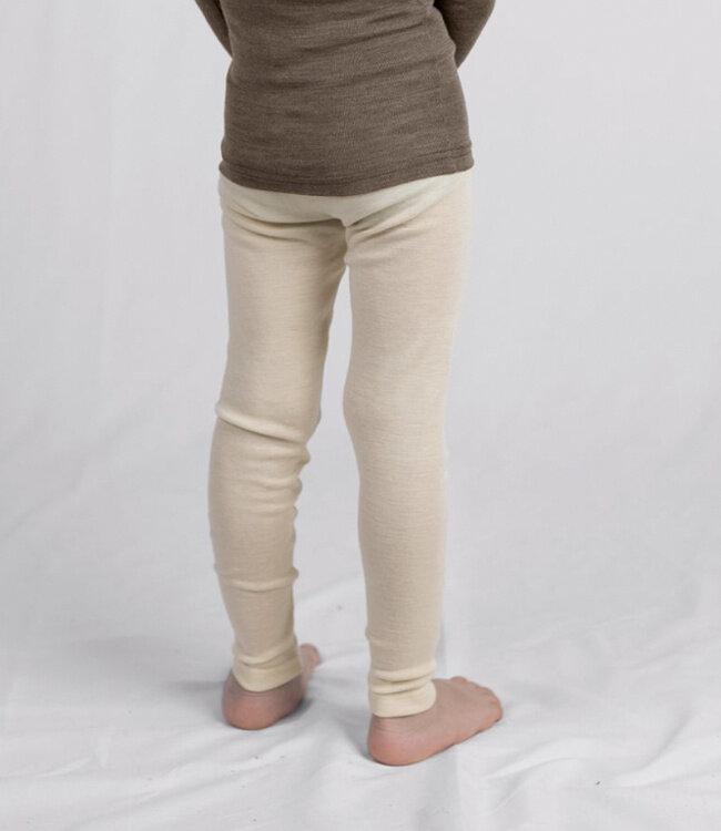 ENGEL wol zijde legging NATUREL voor kinderen