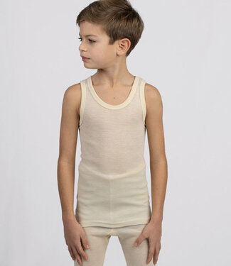 Engel ENGEL hemd wol zijde kind EFFEN NATUREL wollen ondergoed