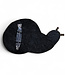 FAIRTRADE broche SNAIL met pailetten en kralen
