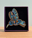 FAIRTRADE broche KOLIBRIE met pailetten en kralen