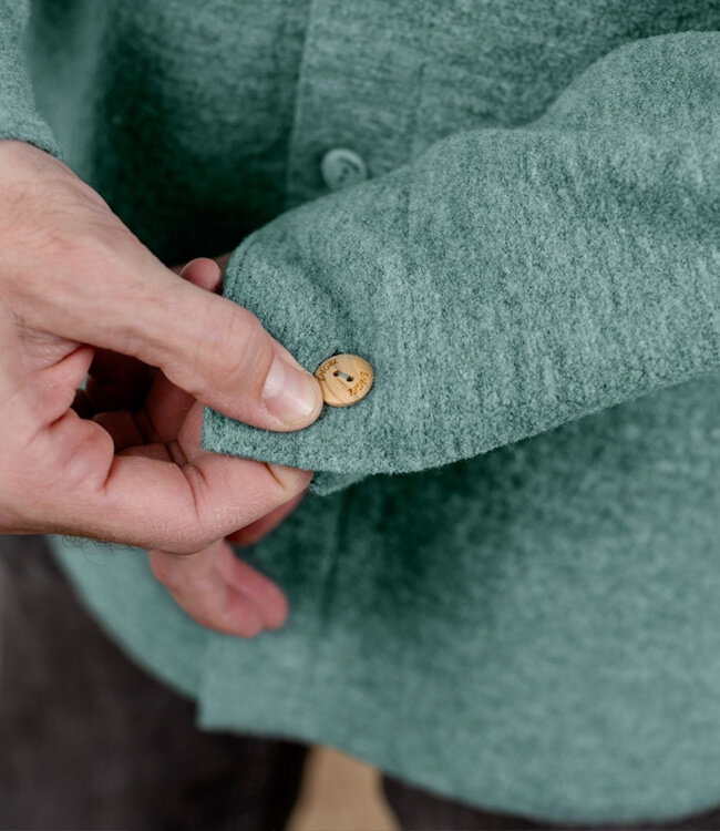 ENGEL Wollen overhemd van biologische gekookte wol JADE