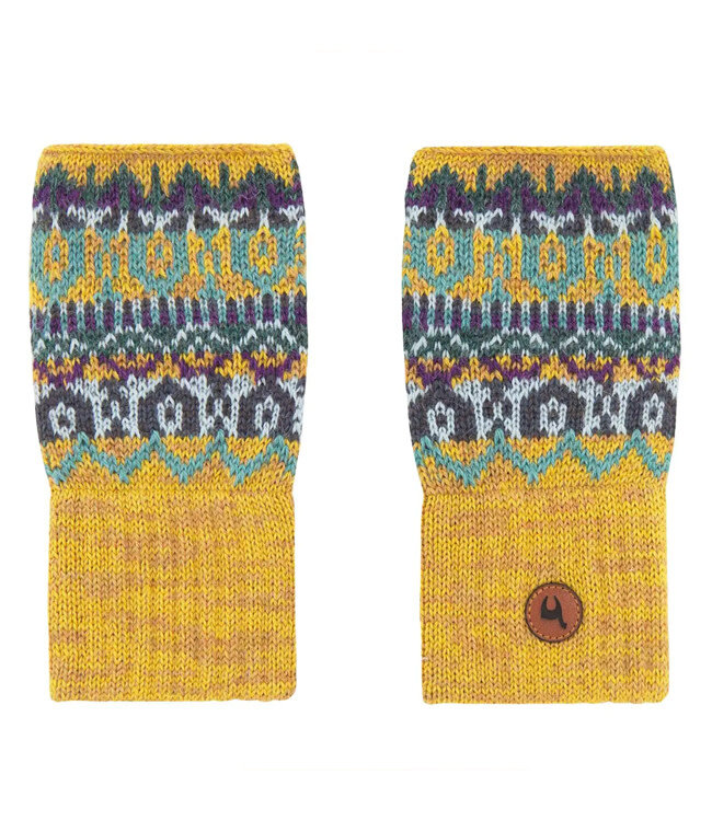 APU KUNTUR polswarmers ANDES van 100% baby alpaka alpaca