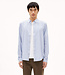 ARMEDANGELS gestreept overhemd QUAASA BLUE WHITE