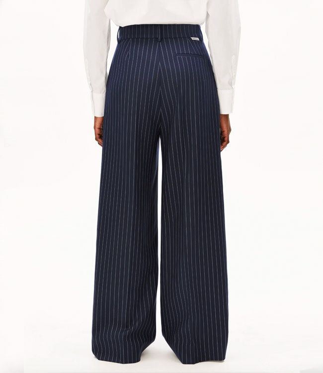 ARMEDANGELS high waist pantalon KAAYUA STRIPES ecovero