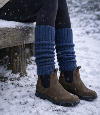 De Colores DE COLORES beenwarmers baby alpaca JEANS 86 - 40 cm