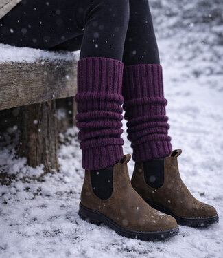 De Colores DE COLORES 100% baby alpaca BEENWARMERS TWO TONE roze 55