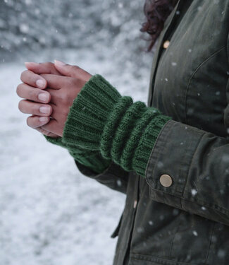 De Colores DE COLORES Polswarmers baby alpaca RIB BOSGROEN 66