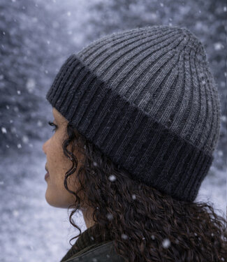 De Colores DE COLORES 100% baby alpaca MUTS TWO TONE antraciet 14