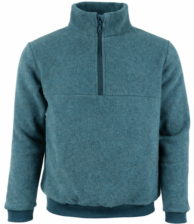 REIFF Wolfleece schipperstrui met rits heren SEA