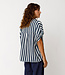 SKFK geplooide blouse KAUA STRIPES van ecovero