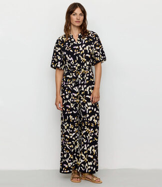 Recolution RECOLUTION jumpsuit KASSIA BLURRY met print van ecovero