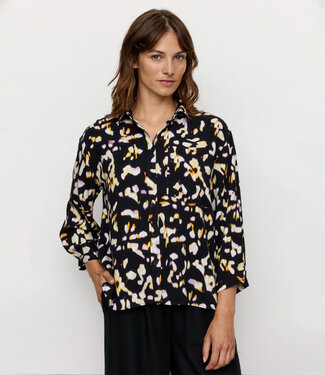 Recolution RECOLUTION Blouse met print CYPRES BLURRY van ecovero