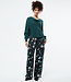 GIVN GIVN wijde pantalon broek MARLIN FLOWERS ecovero