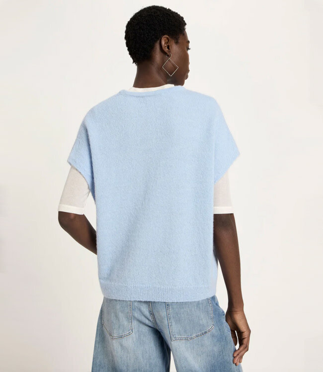 LANIUS spencer HILDA SEA van alpaca en merino