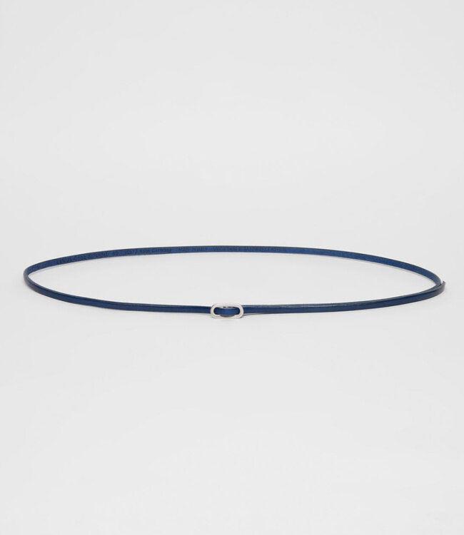 LANIUS smalle riem IZA LAPIS van plantaardig gelooid leer