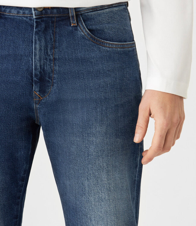 DAWN DENIM spijkerbroek DUSK INDIGO biologisch katoen