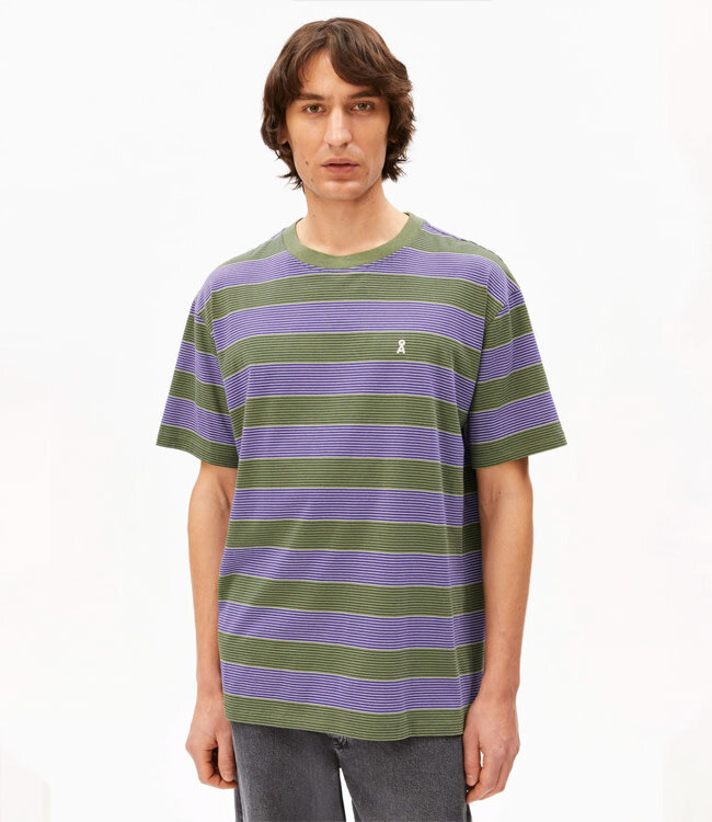 ARMEDANGELS shirt MAARKOS STRIPES biologisch katoen