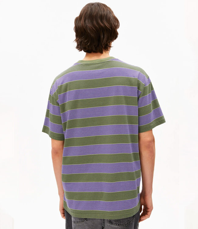 ARMEDANGELS shirt MAARKOS STRIPES biologisch katoen
