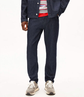 ARMEDANGELS ARMEDANGELS broek MAAKX HERRINGBONE biologisch katoen