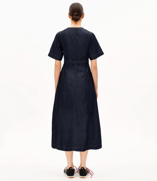 ARMEDANGELS spijker jurk TANJA DENIM katoen en tencel