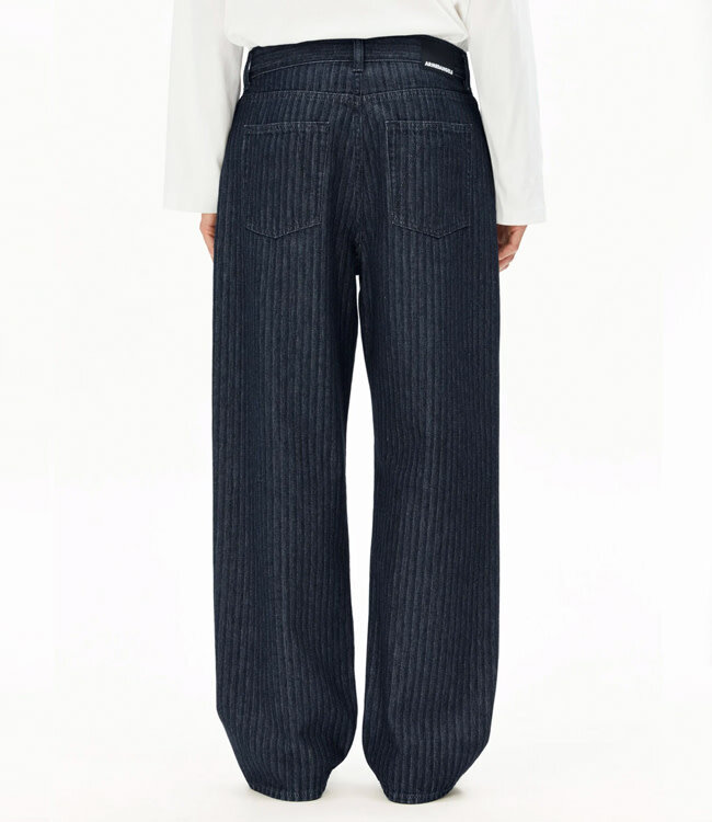 ARMEDANGELS wide leg spijkerbroek HAAYI HERRINGBONE