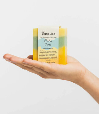 Tranquillo TRANQUILLO zeep OMBRE LIME 100 gr ZERO WASTE