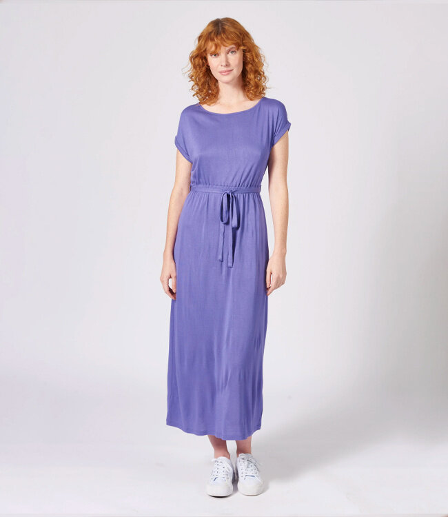HIMALAYA lange jurk ROSITA PURPLE van ecovero