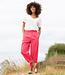 KITE KITE barrel leg broek RIX PINK van biologisch katoen seersucker
