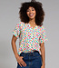 KITE KITE mousseline blouse met print LEONIE van biologisch katoen