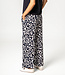 LIVING CRAFTS wijde broek met print NYNKE BLUE ecovero