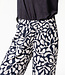 LIVING CRAFTS wijde broek met print NYNKE BLUE ecovero