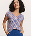 Tranquillo TRANQUILLO kapmouw shirt ELIN PEBBLES biologisch katoen