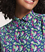 TRANQUILLO ecovero blouse met kraag KATY BOTANIC