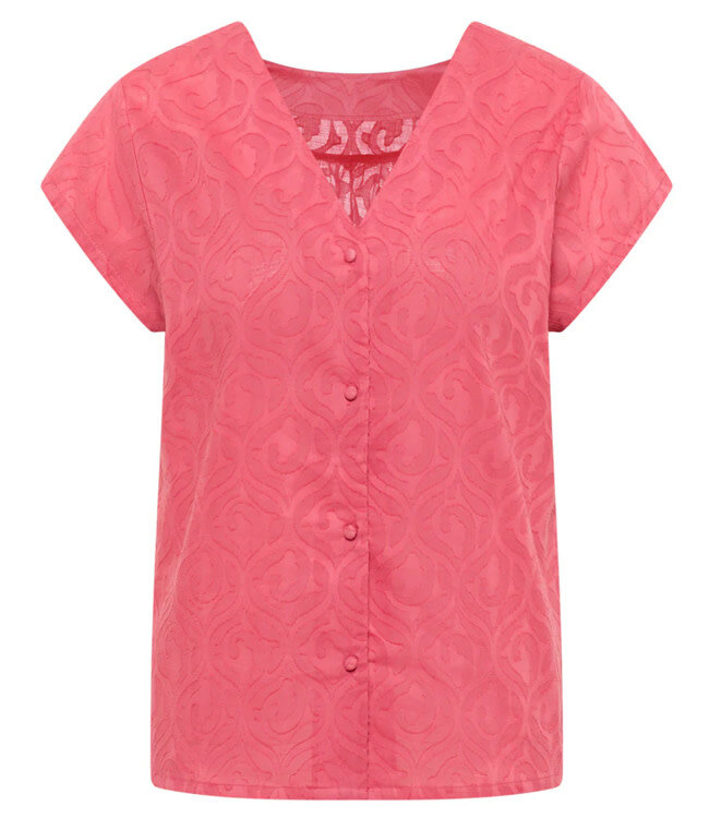 TRANQUILLO batist blouse LUNA BERRY biologisch katoen