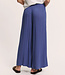 TRANQUILLO wijde broek PAULA INDIGO ecovero crepe
