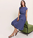 TRANQUILLO jurk MARIA INDIGO ecovero crepe