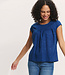 TRANQUILLO batist blouse LUNA NAVY biologisch katoen