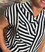 SKFK geplooide blouse KAUA STRIPES van ecovero