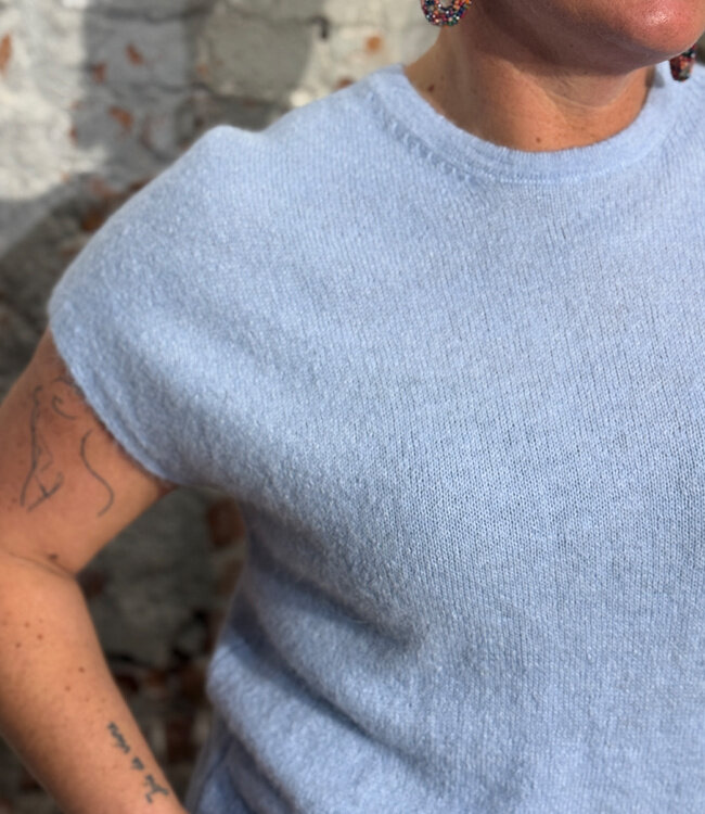 LANIUS spencer HILDA SEA van alpaca en merino