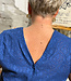 TRANQUILLO batist blouse LUNA NAVY biologisch katoen