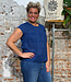 TRANQUILLO batist blouse LUNA NAVY biologisch katoen