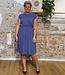 Tranquillo TRANQUILLO jurk MARIA INDIGO ecovero crepe