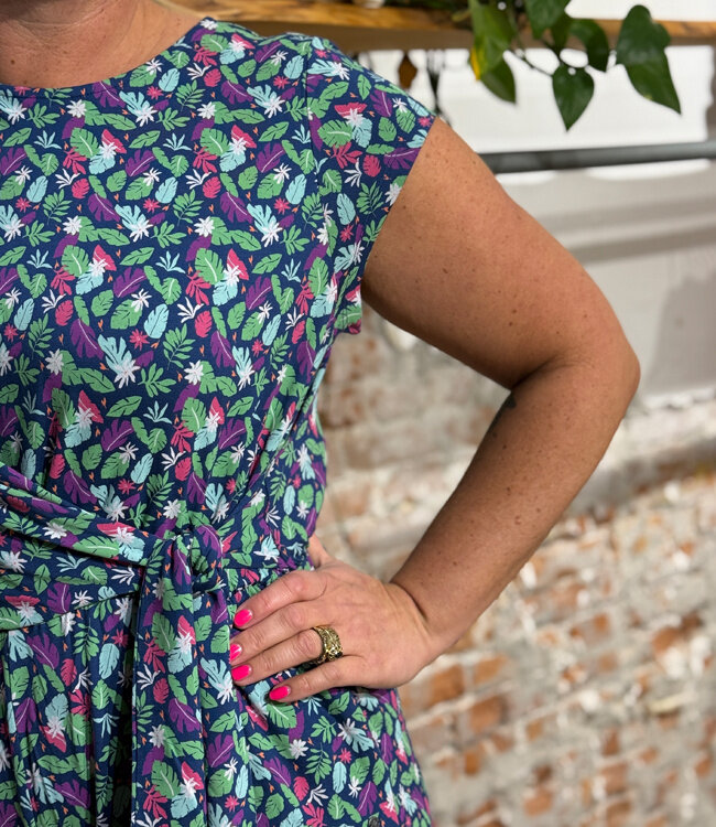 TRANQUILLO jumpsuit FINA BOTANIC ecovero jersey