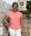 MADNESS shirt met kapmouw en print CECIL RETRO PINK
