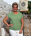MADNESS shirt met kapmouw en print CECIL RETRO GREEN
